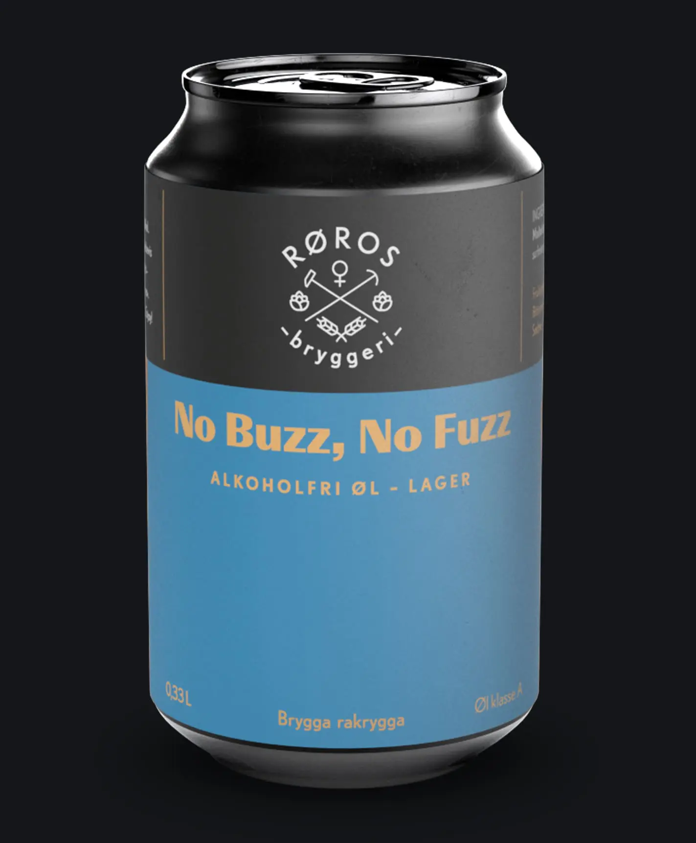 No Buzz, No Fuzz. Alkoholfri øl - Lager