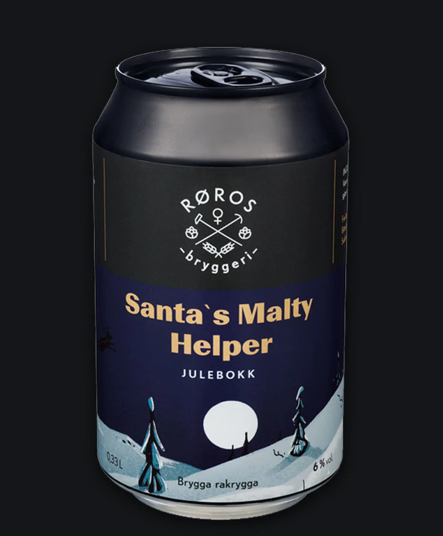 Santa's Malty Helper. Julebokk.