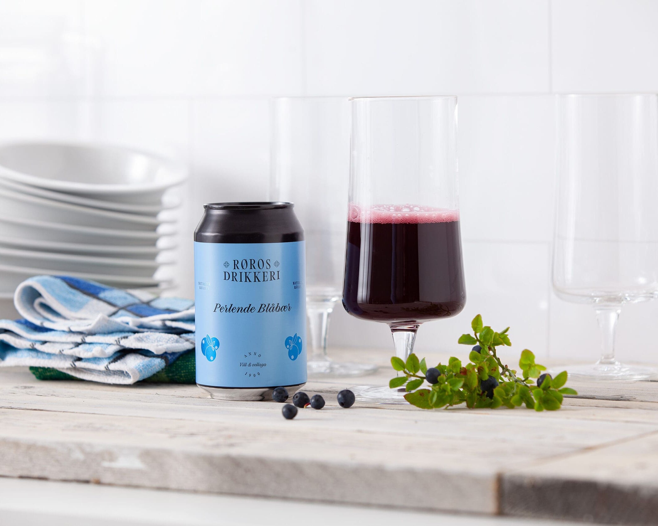 At blåbærlyngen på Røros må tåle ekstrem vinterkulde, gjør at bæra blir ekstra søt.