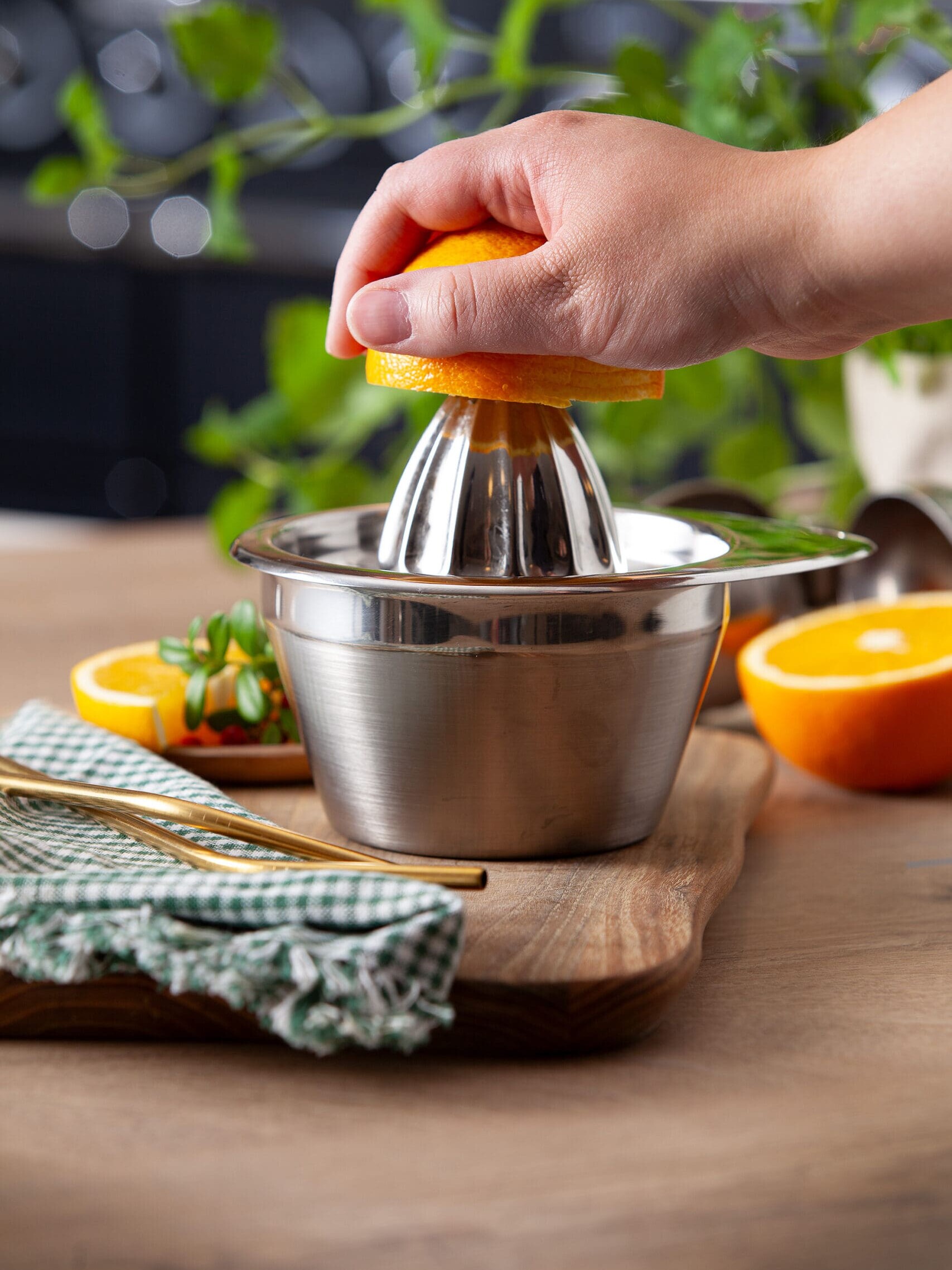 Press fersk appelsin. Foto: Rob Veldhuis